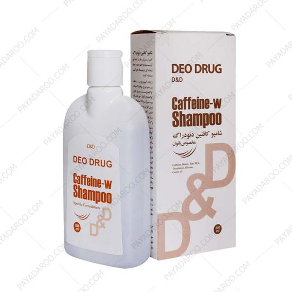 شامپو کافئین دئودراگ مخصوص خانم ها - Deo Drug Caffeine Shampoo 200 ml
