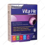 قرص ویتا هی کانسپشن نوتراکس - Nutrax Vita He Conception 30 Tabs