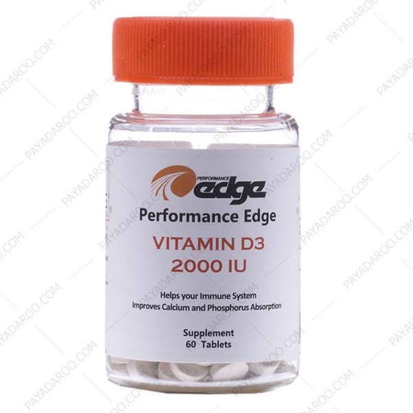 قرص ویتامین D3 2000 پرفورمنس اج - Performance Edge Vitamin D3 2000 IU 60 Tablets