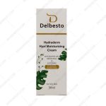 كرم مرطوب کننده پوست خشک و حساس دلبستو - Delbesto Hydraderm Hyal Moisturizing Cream For Dry Skin