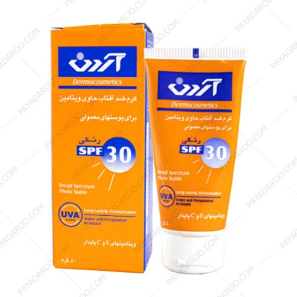 کرم ضد آفتاب رنگی ویتامینه آردن SPF30 - Ardene Total Sunblock Tinted Cream SPF30 50 g