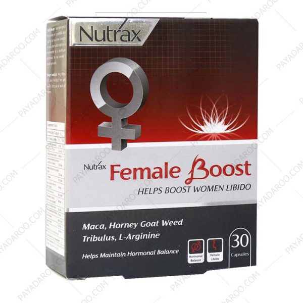 کپسول فیمیل بوست نوتراکس - Nutrax Famale Boost 30 Caps