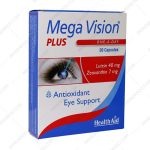 کپسول مگا ویژن پلاس هلث اید - Health Aid Mega Vision 30 Caps