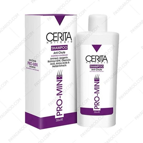 شامپو ضد ریزش پرومین سریتا مناسب انواع مو - Cerita Pro Min Shampoo For All Hair 200 ml