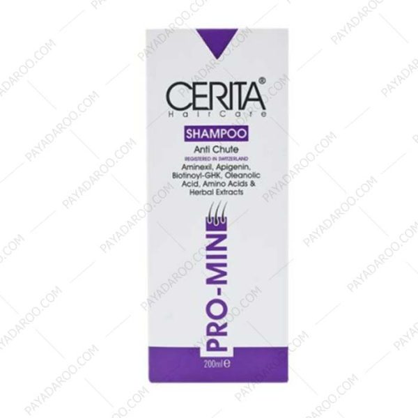 شامپو ضد ریزش پرومین سریتا مناسب انواع مو - Cerita Pro Min Shampoo For All Hair 200 ml