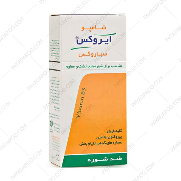 شامپو ضد شوره خشک سباروکس ایروکس - Irox Sebarox anti dandruff Shampoo For Dry Scalps 200 ml