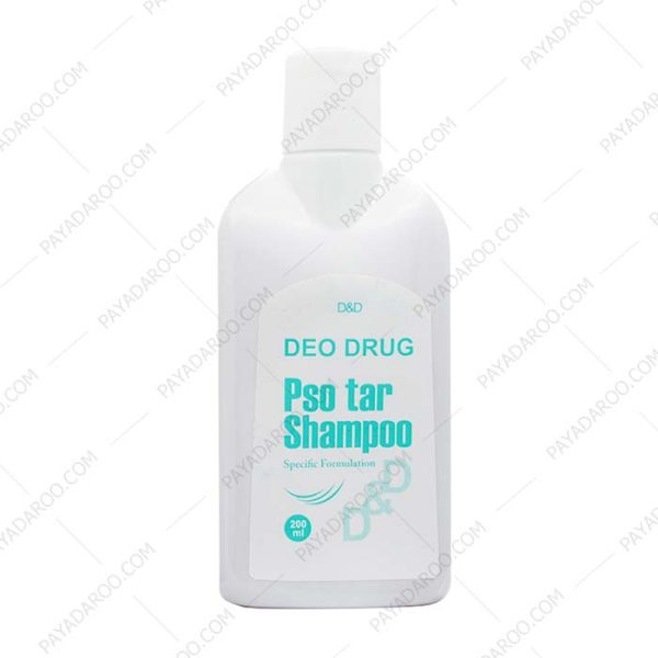شامپو پسوریازیس حاوی اسیدلاکتیک دئودراگ - Deo Drug Pso Tar Shampoo 200ml