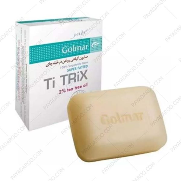 صابون گیاهی روغن درخت چای گلمر - Golmar Tea Tree Oil Soap