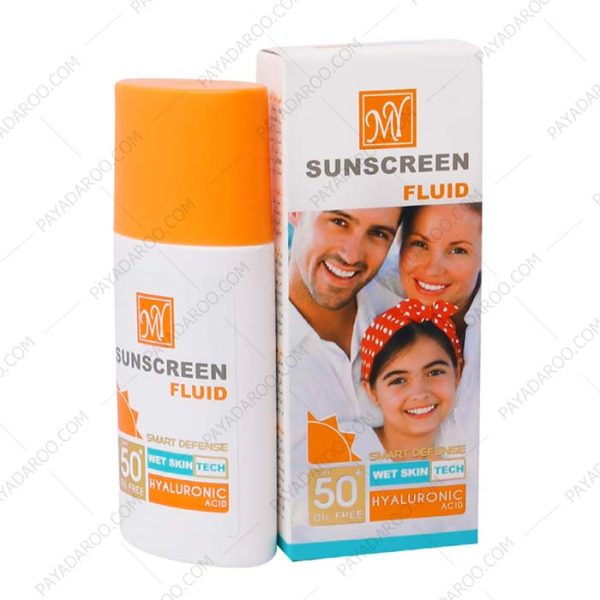 فلوئید ضد آفتاب spf50 اسمارت دیفنس مای - My spf50 Sunscreen Fluid 50 ml