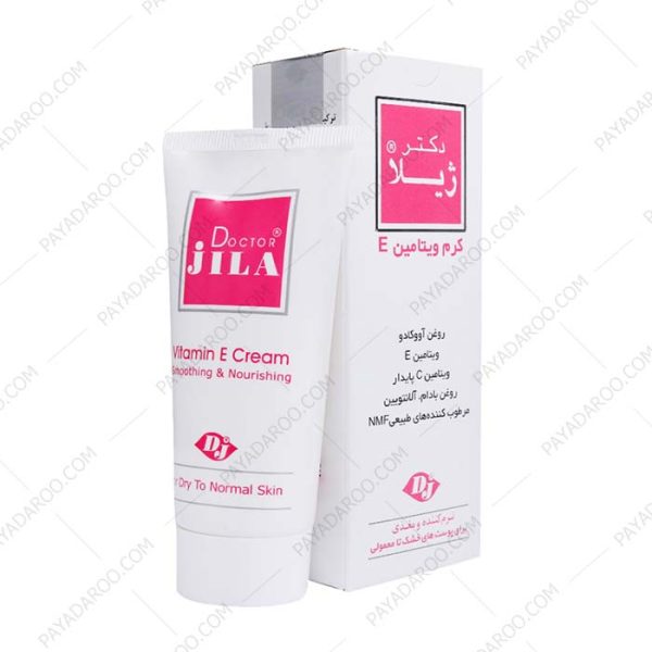 کرم ویتامین E دکتر ژیلا مناسب پوست های نرمال تا خشک - Doctor Jila Vitamin E Cream For Normal And Dry Skin 50 g