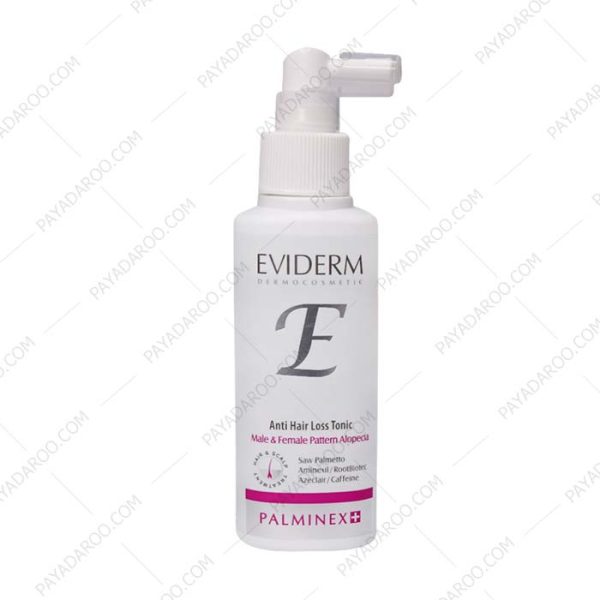 تونیک تقویت کننده مو پالمینکس پلاس اویدرم - Eviderm Palminex Plus Anti Hair Loss Tonic 100 ml