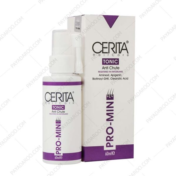 تونیک ضد ریزش پرومین سریتا - Cerita Pro Min Tonic Anti Chute For All Hair 60 ml