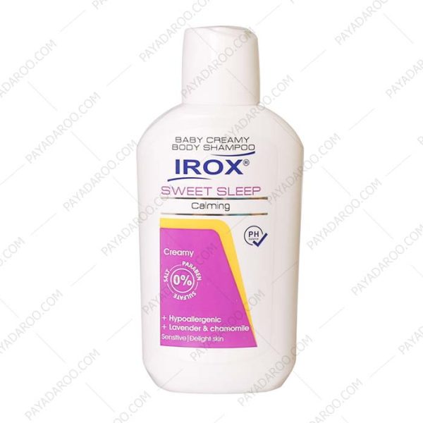 شامپو بدن کرمی بچه سوییت اسلیپ ایروکس - Irox Sweet Sleep Baby Creamy Body Shampoo 200 g