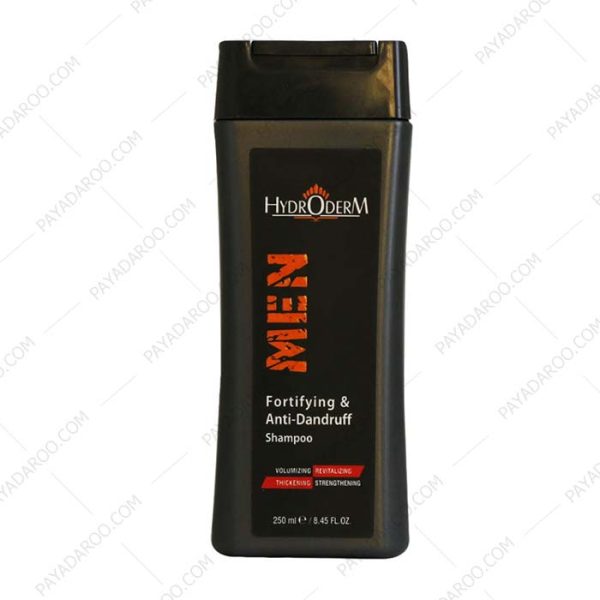 شامپو تقویت کننده و ضد شوره آقایان هیدرودرم - Hydroderm Fortifying and Anti Dandruff Shampoo 250 ml