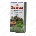 شامپو سبوس برنج موهای چرب پرمون - Parmoon Rice Bran Shampoo for Greasy Hair 250 gr