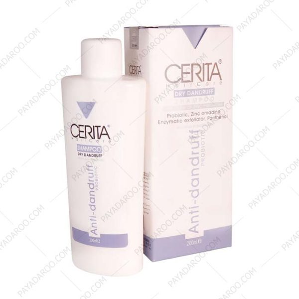 شامپو ضد شوره مناسب موهای خشک سریتا - Cerita Anti Dandruff Shampoo For Dry Hair 200 ml