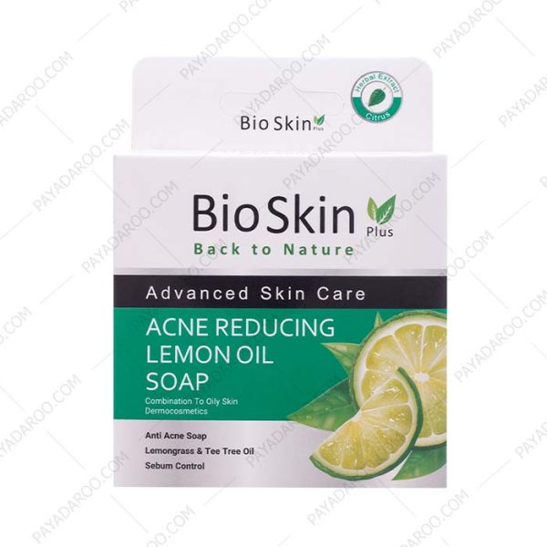 صابون ضد جوش بایو اسکین پلاس حاوی روغن لیمو - Bio Skin Acne Reducing Lemon Oil Soap