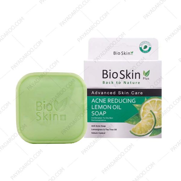 صابون ضد جوش بایو اسکین پلاس حاوی روغن لیمو - Bio Skin Acne Reducing Lemon Oil Soap