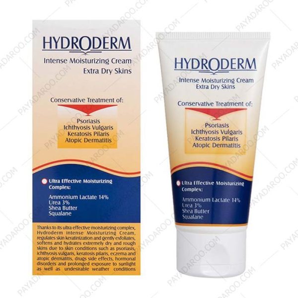 کرم مرطوب کننده قوی هیدرودرم مناسب پوست های خشک و خیلی خشک - Hydroderm Intense Moisturizing Cream For Dry And Very Dry Skins 50 ml