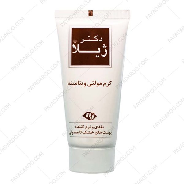 کرم مرطوب کننده مولتی ویتامینه دکتر ژیلا - Doctor Jila Multi Vitamin Cream For Normal And Dry Skin 50 g