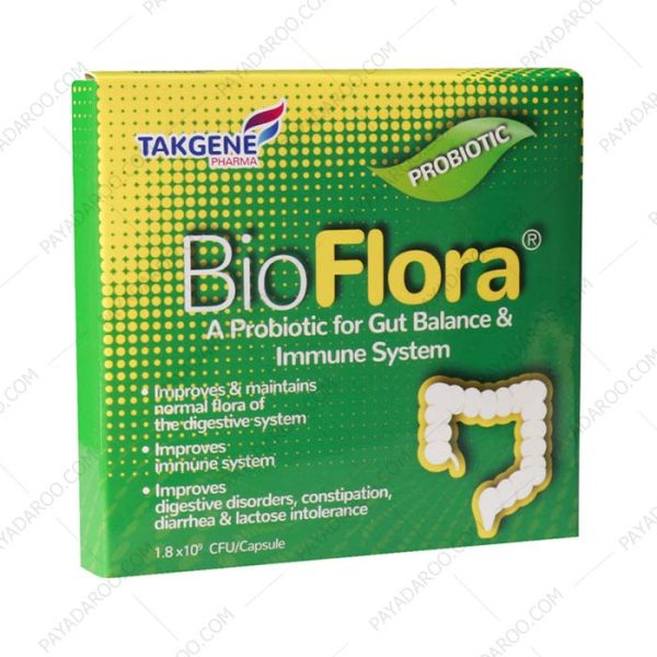 کپسول بایو فلورا تک ژن فارما - Takgene Pharma Bio Flora 30 Capsules