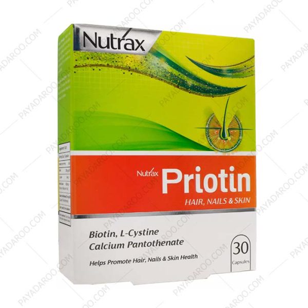 کپسول پریوتین نوتراکس - Nutrax Priotin 30 Caps