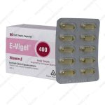 کپسول ژلاتینی نرم ویتامین E 400 واحد ایویژل دانا فارما - Dana Pharma Vitamin E 400 E-vigel 60 Soft Gelatin Capsules