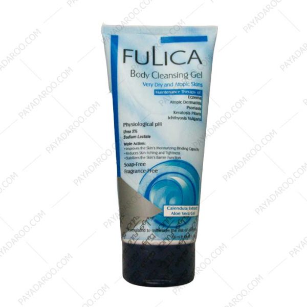 شامپو بدن پوست خشک فولیکا - Fulica Body Cleansing Gel For Dry Skin 200 ml