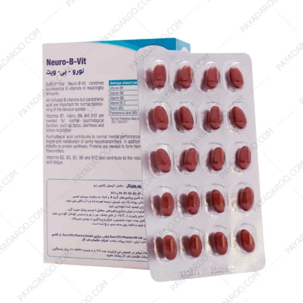 کپسول-نورو-بی-ویت-یوروویتال-60-Eurhovital-Neuro-B-Vit-60