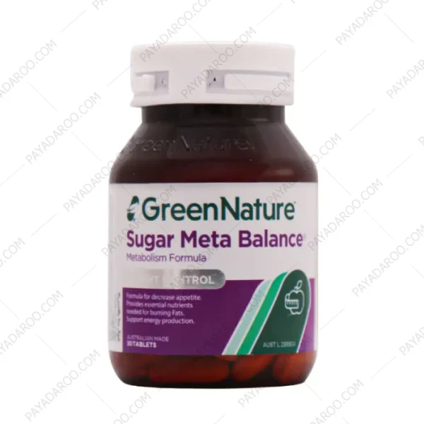قرص شوگر متا بالانس گرین نیچر 30 عدد - Green Nature Sugar Meta Balance Tabs