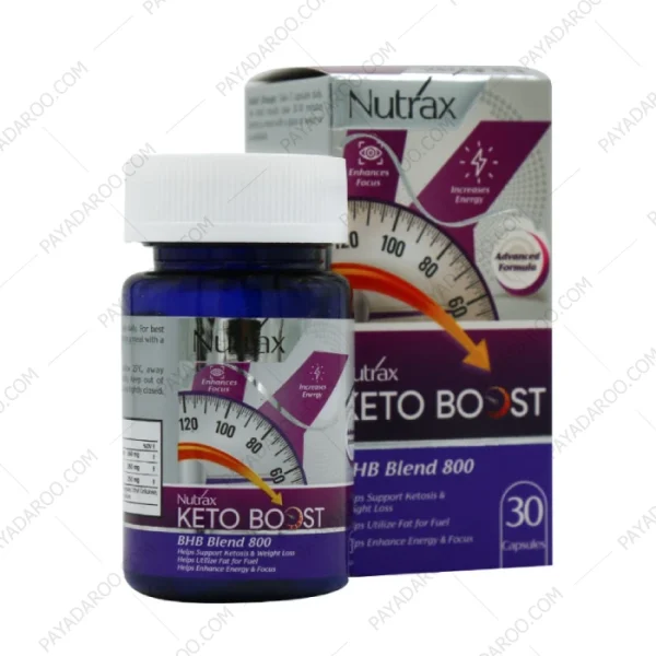کپسول کتو بوست نوتراکس 30 عددی - Nutrax Keto Boost 30 Caps