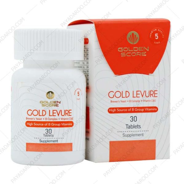 قرص مخمر آبجو گلد لوور گلدن اسکور 30 عدد - Golden Score Gold Levure 30 Tabs