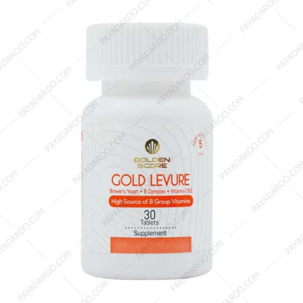 قرص مخمر آبجو گلد لوور گلدن اسکور 30 عدد - Golden Score Gold Levure 30 Tabs