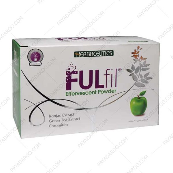 پودر جوشان فولفیل بهشاد دارو 30 ساشه - behshad darrou fulfil effervescent powder 30 pcs