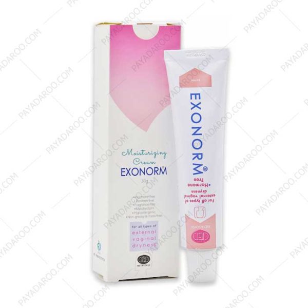کرم مرطوب کننده واژینال اگزونرم توسن دارو 30 گرم - Tosan Darou Exonorm Moisturizing Cream 30gr