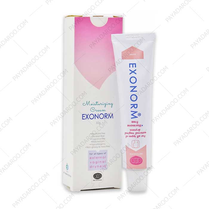 کرم مرطوب کننده واژینال اگزونرم توسن دارو 30 گرم - Tosan Darou Exonorm Moisturizing Cream 30gr