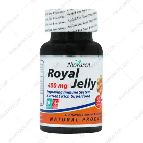 کپسول رویال ژلی 400 میلی گرم نوتراسن فارما 30 عدد - nutrasen pharma royal jelly 400mg- 0 caps