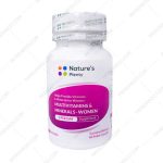 کپسول مولتی ویتامین و مینرال بانوان نیچرز پلنتی 60 عددی - natures plenty multivitamin and mineral for women 60 capsules
