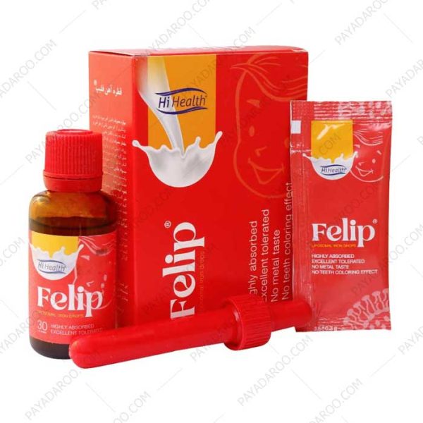 قطره آهن فلیپ های هلث 30 میلی لیتر - Hi Health Felip Liposomal Iron Drops 30 ml