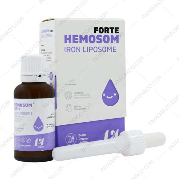 قطره آهن هموزوم فورت وندا فارمد 30 میلی لیتر - Vanda Pharmed Hemosom Fort 30 ml