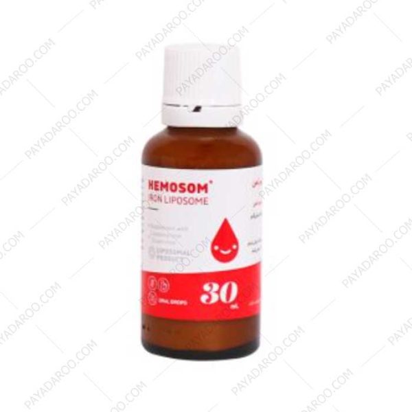 قطره آهن هموزوم وندا فارمد 30 میلی لیتر - Vanda Pharmed Hemosom 30 ml